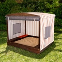 Kidkraft Wooden & Canvas Outdoor Cabana Sandbox -504