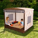 Kidkraft Wooden & Canvas Outdoor Cabana Sandbox -504