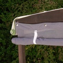 Kidkraft Wooden & Canvas Outdoor Cabana Sandbox -504