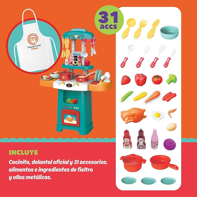 MASTERCHEF JR. PLAY KITCHEN ELECTRONIC -5004028T