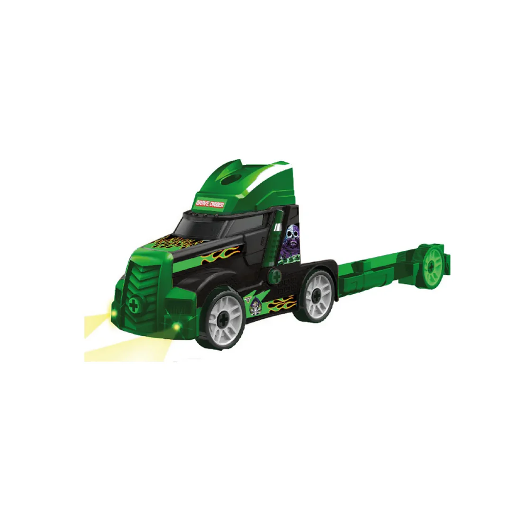MONSTER JAM TRANSPORTER BUILD GRAVE DIGGER-5004490