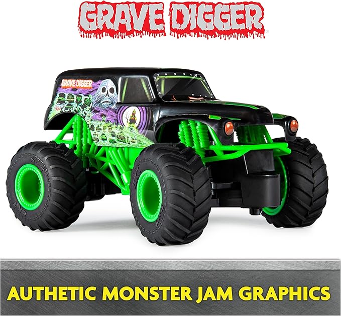 MONSTER JAM 1:18 BUILD GRAVE DIGGER-