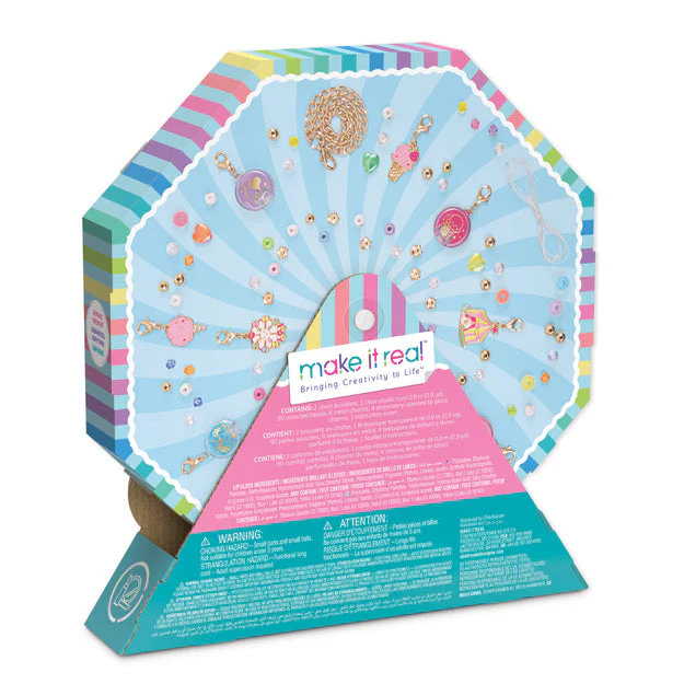 Sweet Spin Carnival Lip Gloss Bracelets -MIR 2705