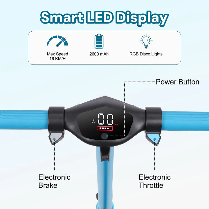 2 WHEELS ELECTRIC SCOOTER W Light-S31-6