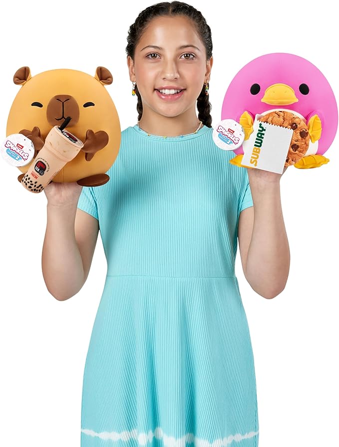 SNACKLES 8"CAPYBARA&  KUNGFU TEA-77605D