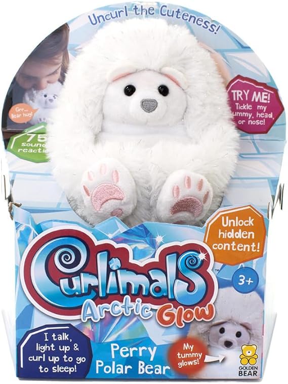 CURLIMALS ARTIC GLOW PERRY POLAR BEAR-3725