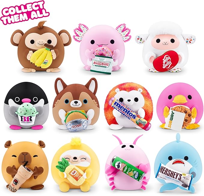 SNACKLES 8" HEDGEHOG & MENTOS-77605J