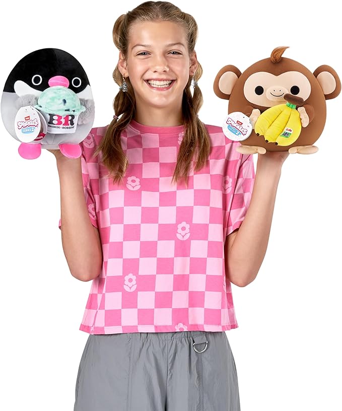 SNACKLES 8" PENGUIN & BASINK-77605G