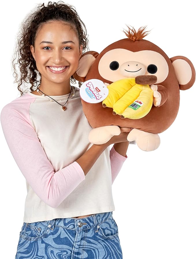 SNACKLES 8" MONKEY & DOLE-77605L