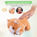 Moving Cat Plush - JM-8288