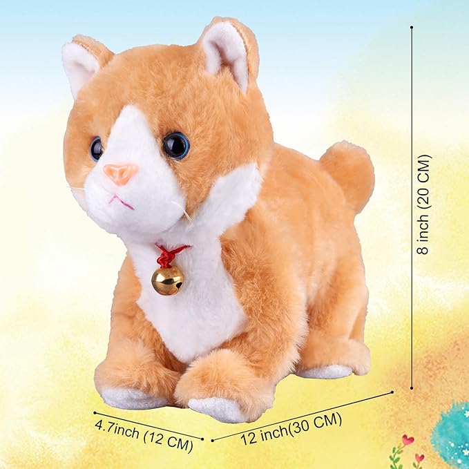 Moving Cat Plush - JM-8288