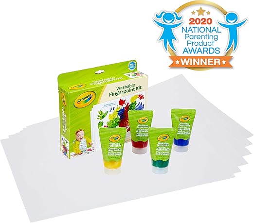 Crayola Washable Fingerpaint Kit-1452
