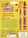 16 Jumbo Crayons-CY52-0390