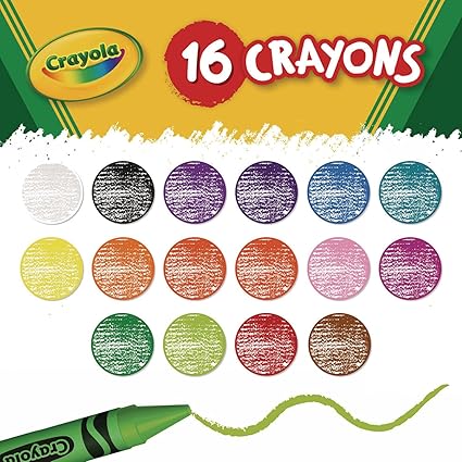 16 Jumbo Crayons-CY52-0390