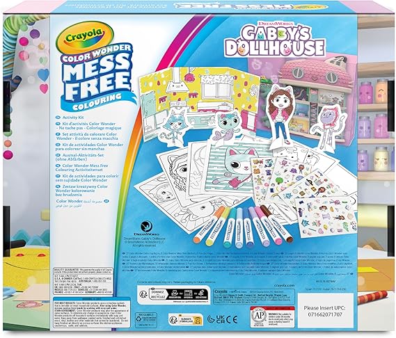 CW Activity Set Gabby's Dollhouse-Crayola75-7170