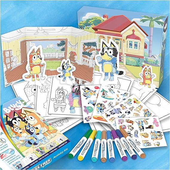 CW Activity Set Bluey-Crayola75-7171