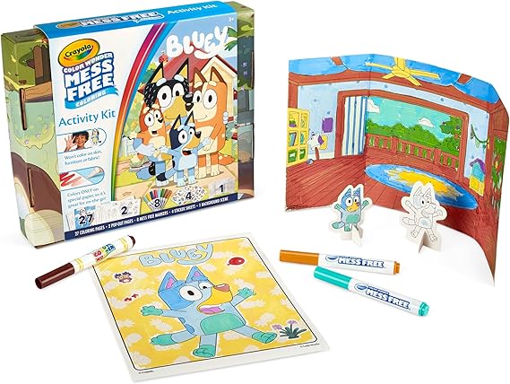 CW Activity Set Bluey-Crayola75-7171
