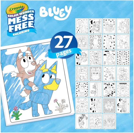 CW Activity Set Bluey-Crayola75-7171
