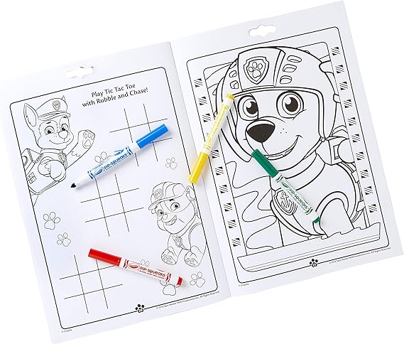 COLOUR & ACTIVITY PAD W
MARKERS PAW PATROL-CY04-6918G