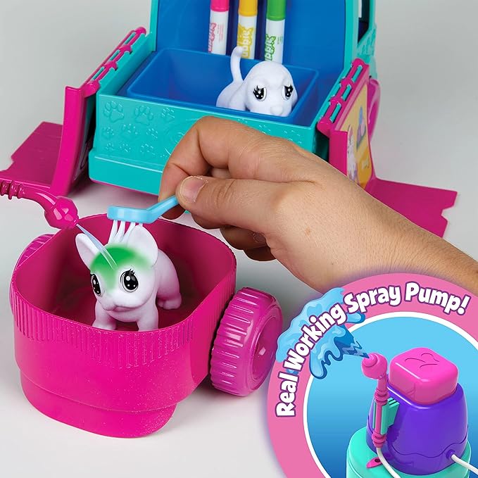 Scribble Scrubbie Pets Grooming Truck-CY74-7368
