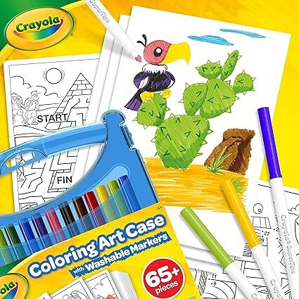 Create & Color Super Tips Kit-Crayola 04-0377
