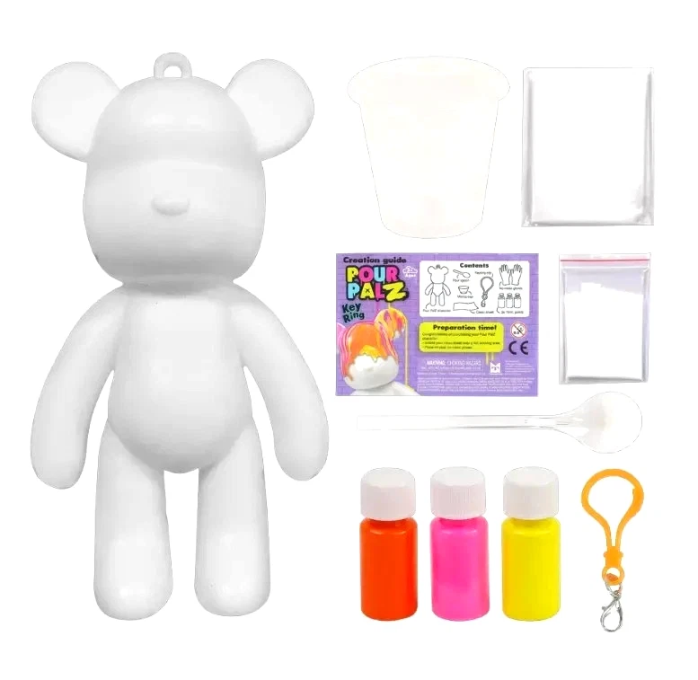 Pour Palz W2 Mini Bear w keychain -GS-G66341