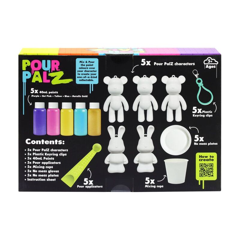 Pour Palz Mini Keyring Party Pk -GS-G18669