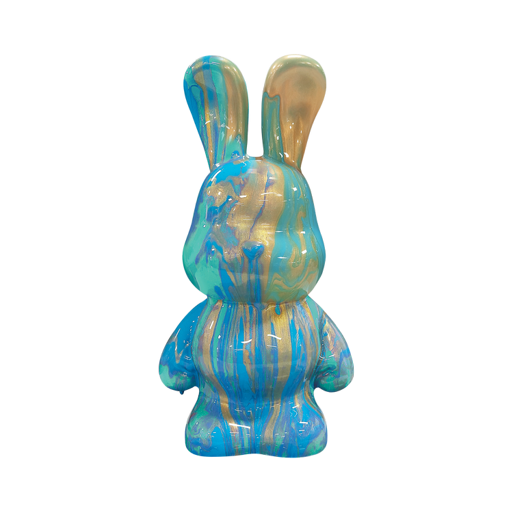 Pour Palz DIY Paint Bunny Golden Splash 40ml-G33672