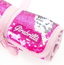 GIRABRILLA PUFFER PENCIL CASE PINK-19015