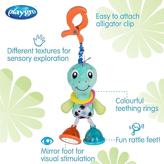Playgro Dingly Dangly Denny Dino Clip – PG188625