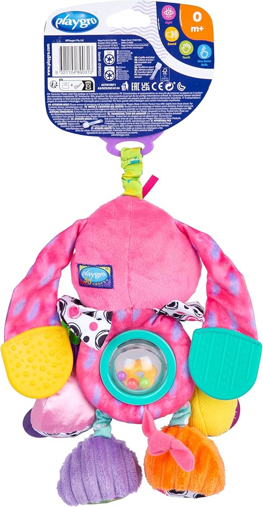 Playgro Activity Friend Dixie Dog Stroller Toy –PG0189031