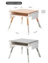 Double Deck Learning Table & Chair-B3-8833B