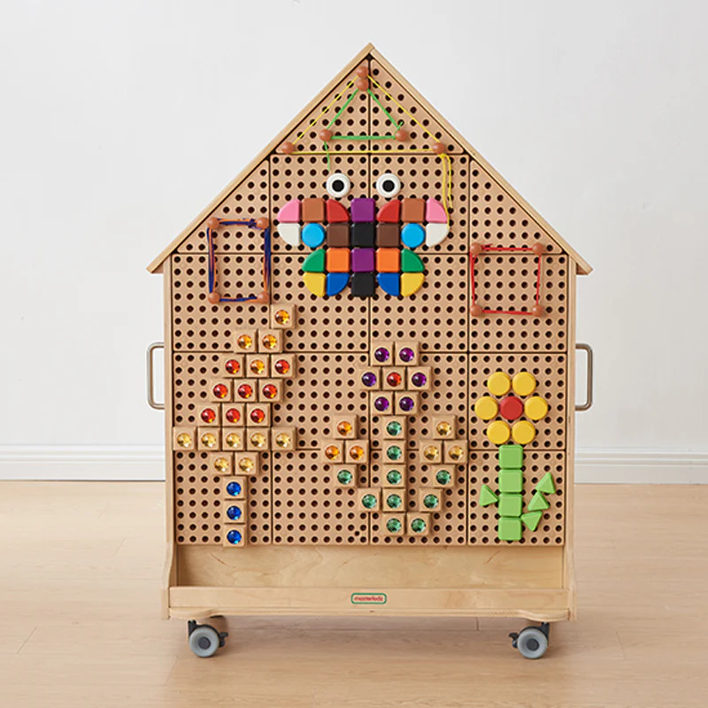 House shaped Free Standing STEM Wall-MKS ME29324