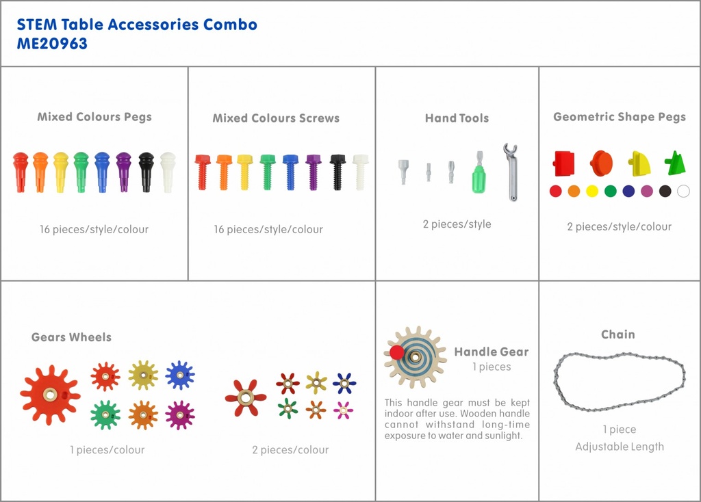 STEM Table Accessories Combo-MKS ME20963