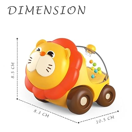 Playgro Rattle Racer Roary Lion –PG6389066