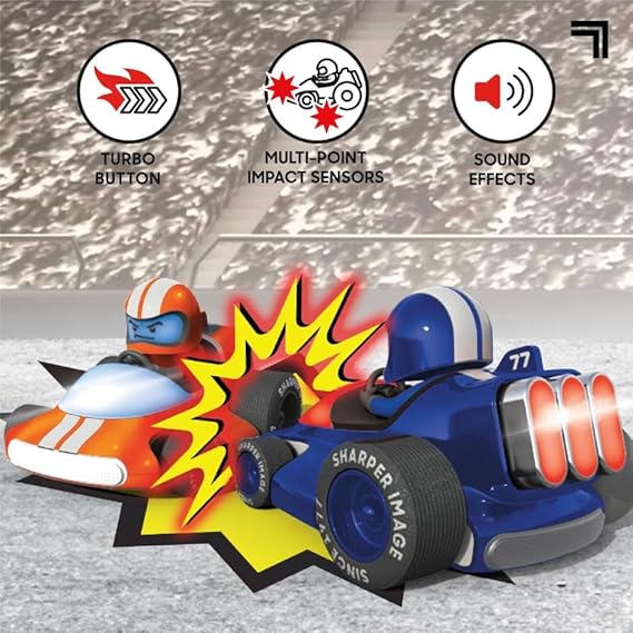  TOY RC MOTOR BATTLES NAVY & ORANGE-1216027570
