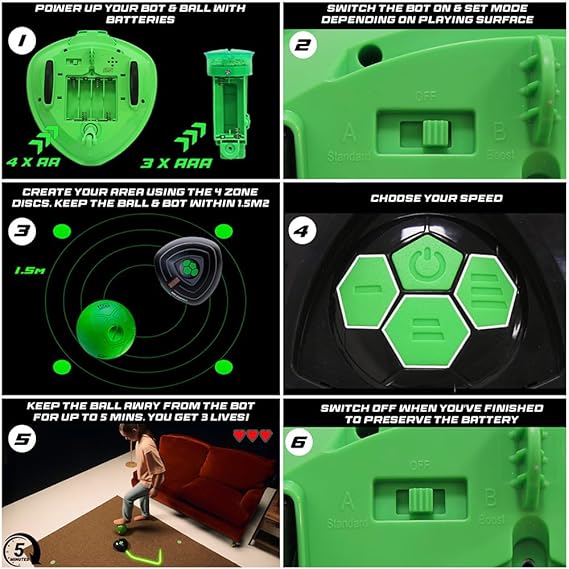 STRIKESPHERE SOCCER BOT-1001-SS