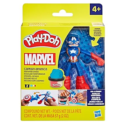 Play-doh Captain America Figure-G0056