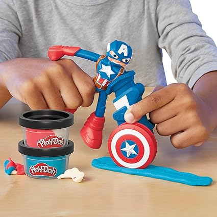 Play-doh Captain America Figure-G0056