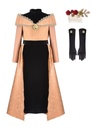 Golden Princess Belle Prestige Dress up  S 4-6 yrs-GP-003-00 C/S