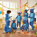 Disney Stitch Deluxe Child M 5-6 yrs old-171069L