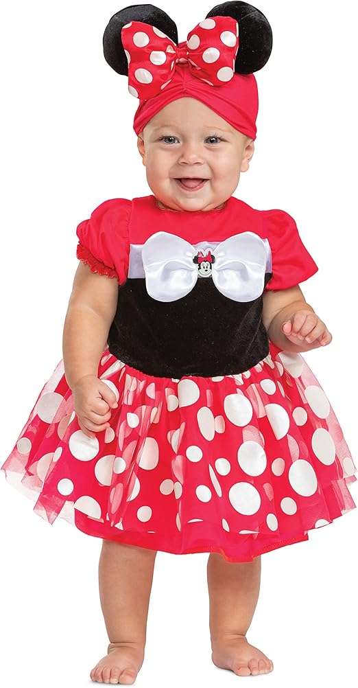 Minnie Mouse Red Posh Infant 12-18 M-125429W