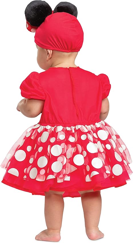 Minnie Mouse Red Posh Infant 12-18 M-125429W