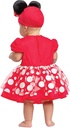 Minnie Mouse Red Posh Infant 12-18 M-125429W