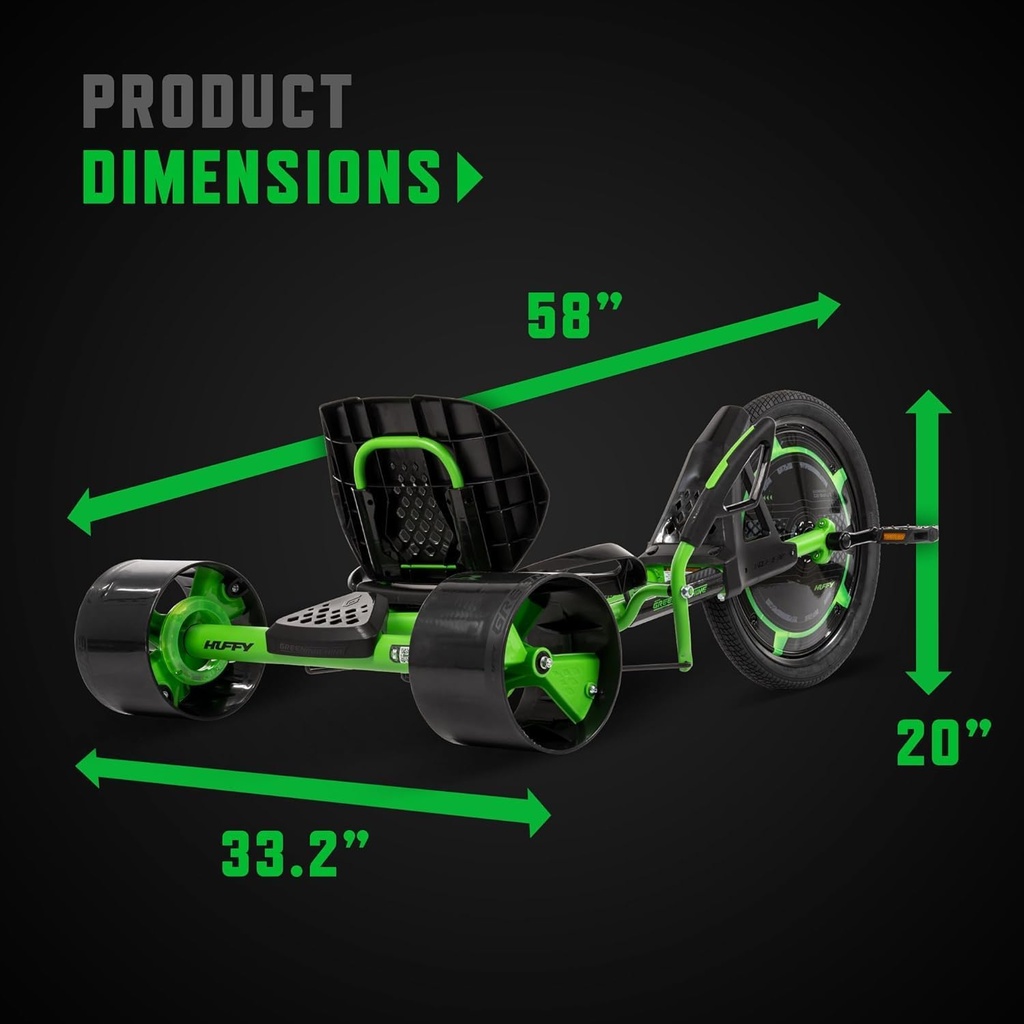 HUFFY GREEN MACHINE 16INCH-98364