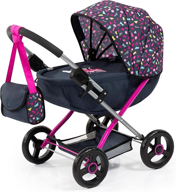 BAYER PRAM SET SMARTY FITS 46CM DOLLS -12780AA