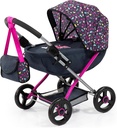 BAYER PRAM SET SMARTY FITS 46CM DOLLS -12780AA