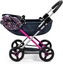 BAYER PRAM SET SMARTY FITS 46CM DOLLS -12780AA