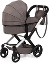 BAYER BABY DOLL PRAM XEO GREY -17086AB