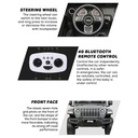 RIDE ON JEEP RUBICON 2 SEAT GREY - 6768R-GY